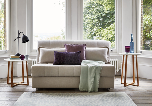 how to style a smaller room sofa bed
